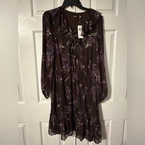 Ralph Lauren Ruched A-Line dress